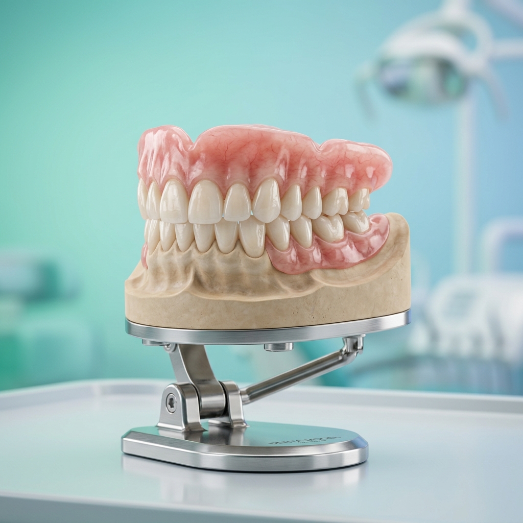 Denture treatment illustration
